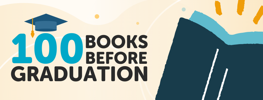 100 books before graduation logo