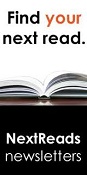 NextReads newsletters logo. Find your next read.